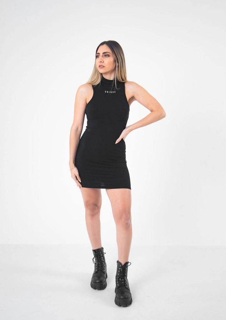 Turtleneck Mini Dress | Unique